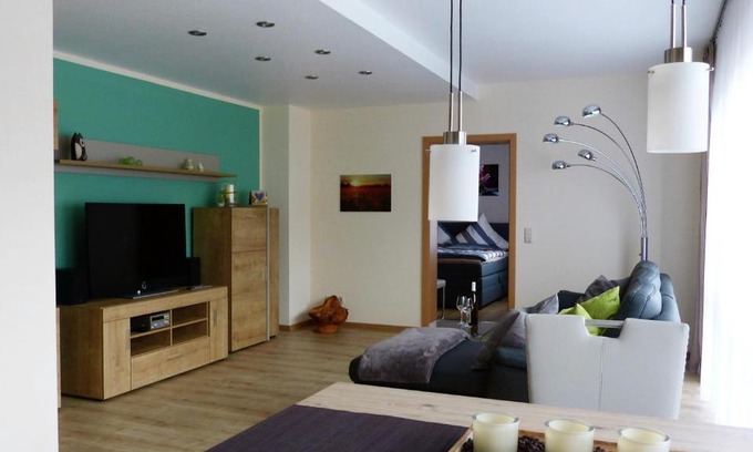Buchenau Apartamento | Fewo Rheinwein 1 "ausgezeichnet zum wandern und radfahren" mit Wallbox
