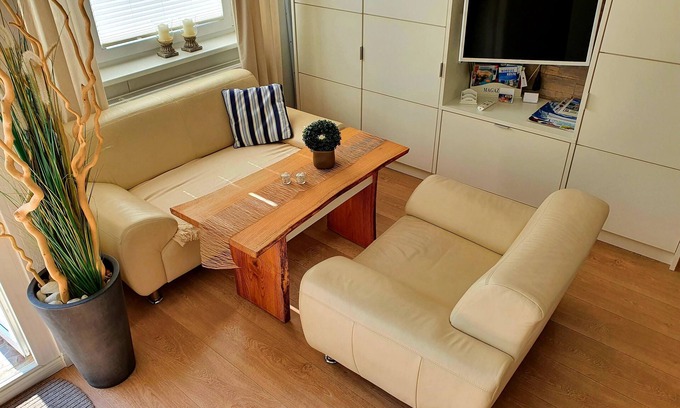 Mitte-Sud Apartamento | FeWo "Sea Lounge" Ubicación ideal de la ciudad, lujoso apartamento Bremerhaven-Mitte WiFi