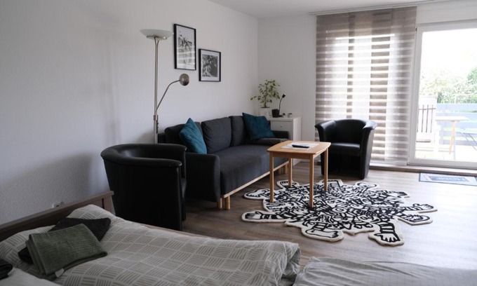 Rhynern Apartamento | FeWo TIMON großzügig modern mit Terrasse ca 50 qm