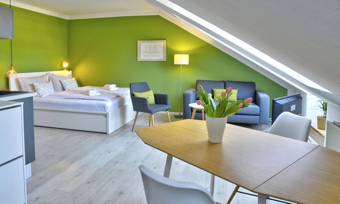 Wassersleben Apartamento | fewo1846 - Beach shell (App. 638) / Studio apartment with sea view on the 3rd floor -