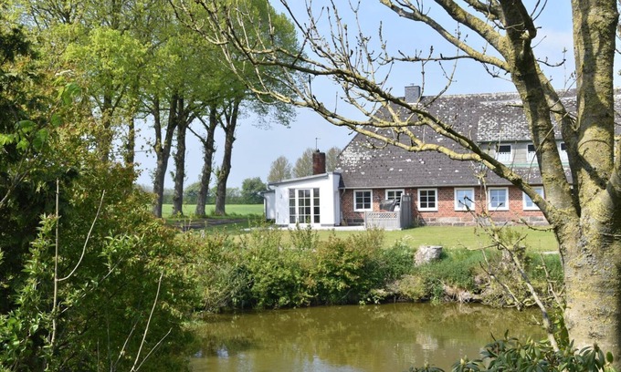 Husby Casa | fewo1846 - Landliebe - fewo1846 - Landliebe - House with fireplace, terrace and two