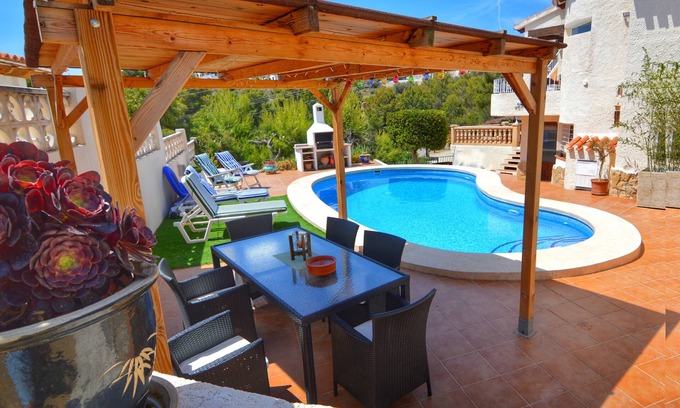 Pinar del Advocat Villa | Fiesta ~ Siesta en esta casa de Moraira