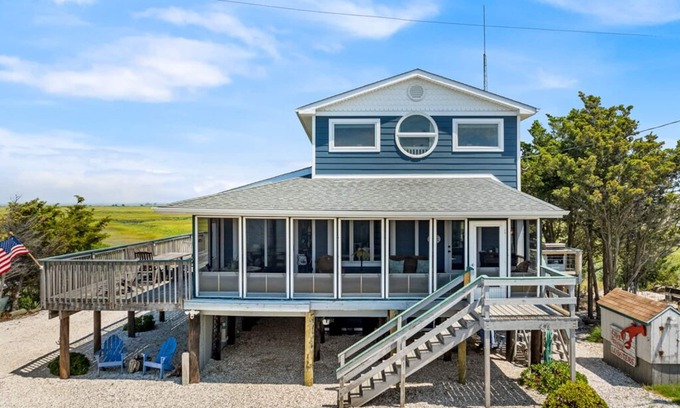 Mauricetown Casa | Find your peace between the bay and the marsh
