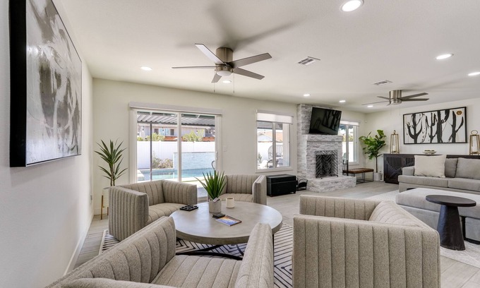 Park Scottsdale Four Casa | Scottsdale Abode: Fire Pit & Private Pool w/ Spa