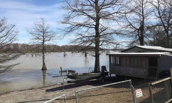 Oneida Cabina | Cabaña de pesca en el río Mississippi - Lago Oxbow