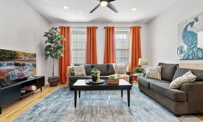Southwest Center City Apartamento | Fitler Square GEM - 3 Bedrooms!