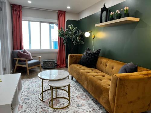 Downtown Apartamento | Flamingo Jungle Tropical-Themed Getaway at Ports on Portland, Unit #2