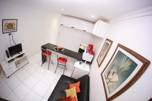 Pina Apartamento | Flat Aconchego BEIRA-MAR térreo quase pé na areia