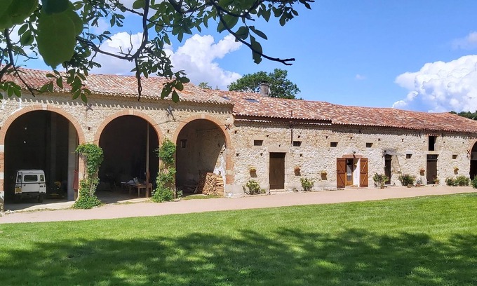 Calmont Apartamento | Piso en granja histórica Lauragais - a 10 minutos del Canal du Midi