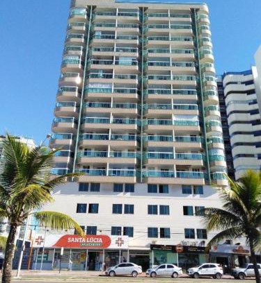 Praia de Itaparica Apartamento | Flat Frente Mar com Varanda