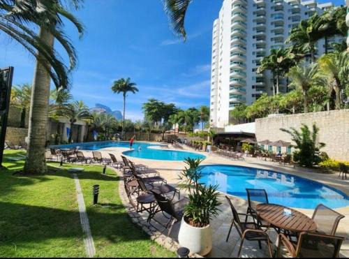 Barra da Tijuca Apartamento | Flat Praia Barra VISTA MAR Resort Urbano Posto 4