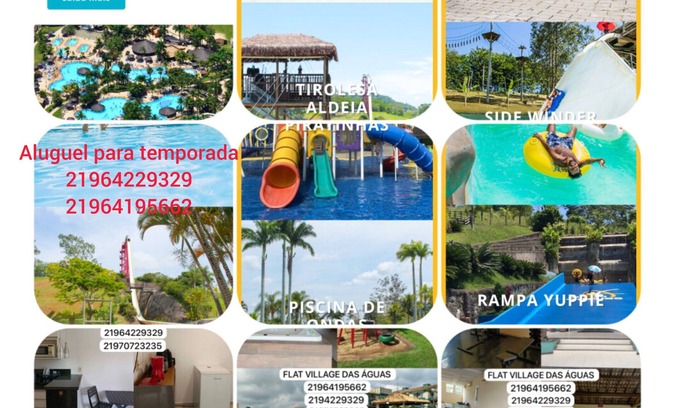 Volta Grande Complejo | Flat Village,segurança,sossego,diversão Para Família ao Lado Doaldeia das Águas