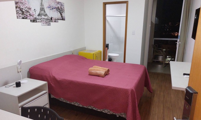 Lagoa Santa Apartamento | Flat with privileged location and balcony with view