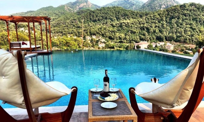 Avlana Casa | Flat with Shared Pool in Marmaris