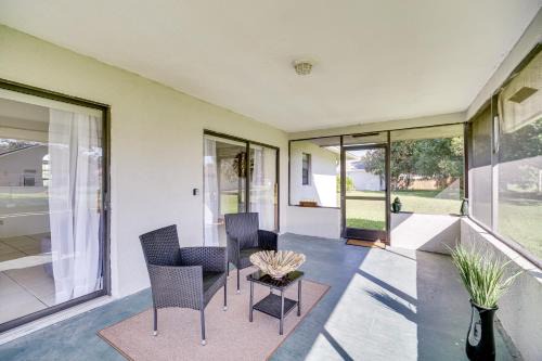 Palm Bay Casa | Florida Snowbird Retreat 15 Mi to Melbourne Beach