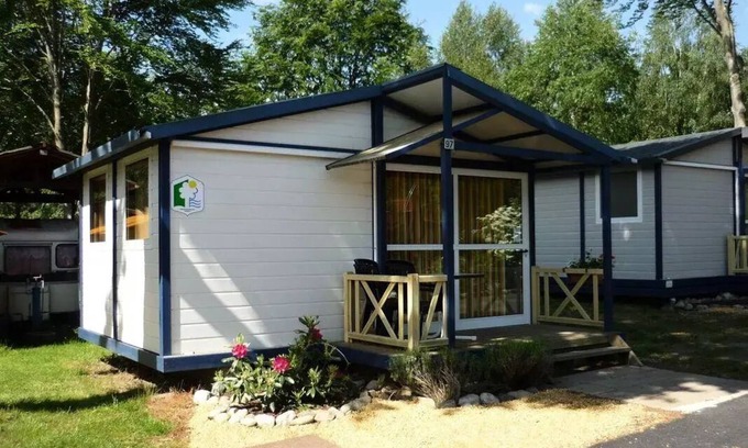 Ranspach Chalet De Esquí | Flower Camping Les Bouleaux **** - Chalet TRADITIONNEL 24 m2 (2 bedrooms) + terrace 4 people