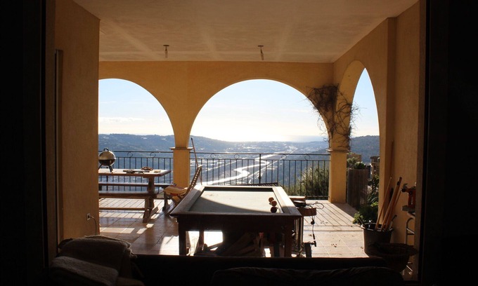 Gattieres Casa | FLY OVER THE VAR VALLEY