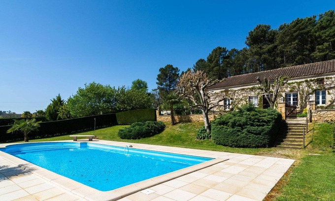 Loubejac Casa | Casa en Loubejac con piscina privada