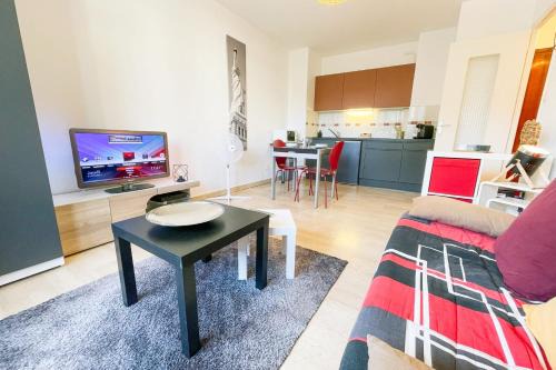 Secteur 3 Apartamento | #FQ The Grenoble break Studio - Balcony