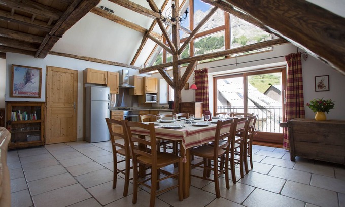 Monetier-les-Bains Chalet De Esquí | cabaña 10 personas - Serre Chevalier 1500