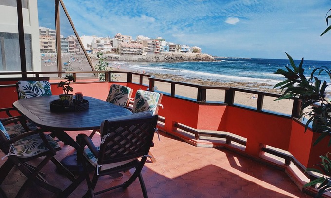 Melenara Apartamento | En primera línea de playa con fantástica terraza