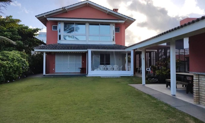 Ingleses do Rio Vermelho Casa | Frente al mar, 4 qtos con split RA, 4 cuartos de baño, Wi-Fi, televisión por cable, barbacoa, horno de leña
