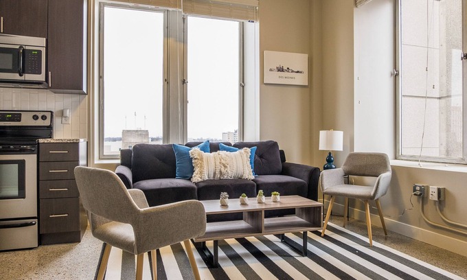 Downtown Des Moines Apartamento | FRONTDESK R&T Lofts Downtown Des Moines