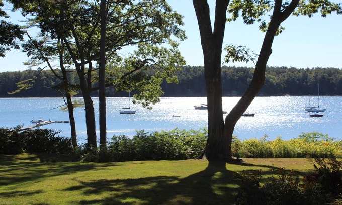 Freeport Casa | Luna llena en el Harraseeket, Freeport, Maine - Descuento para septiembre/Oct. -7 noches