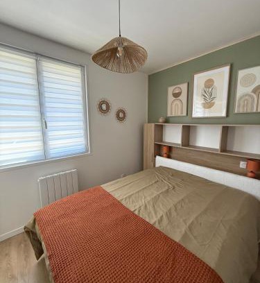Montreuil-Bellay Apartamento | Fully equipped one-bedroom apartment, unpack your bags