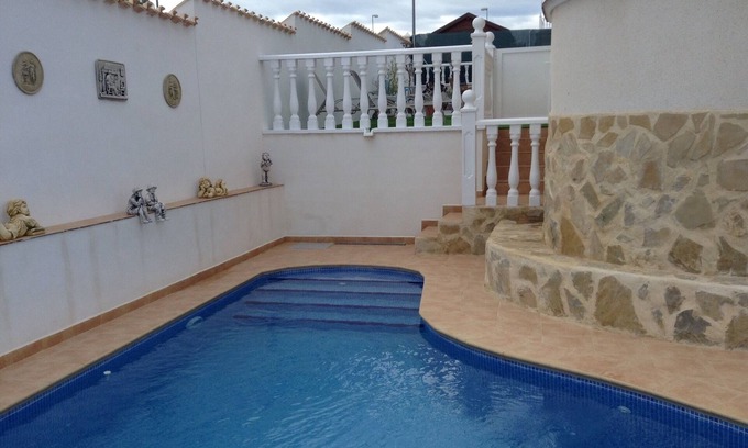 Residencial Benimar Villa | Fully licensed 3 bedroom 2 bathroom detached villa with private pool .
