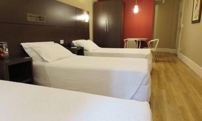 Republica Hotel | Functional 6-Bed Twin Room in the Heart of São Paulo, Great for Work or Leisure