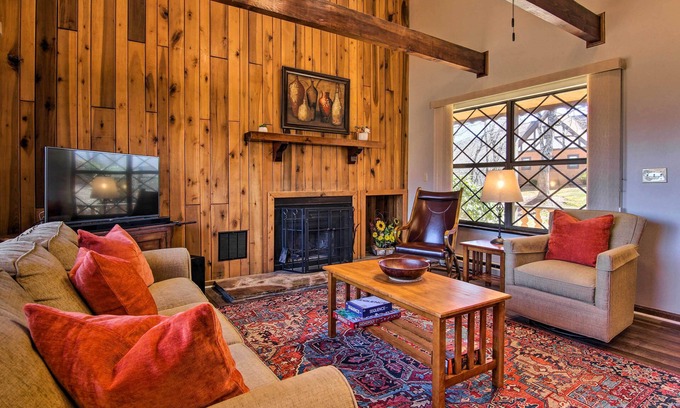 Burnsville Cabina | Furnished Deck + Mtn Views: Burnsville Cabin!