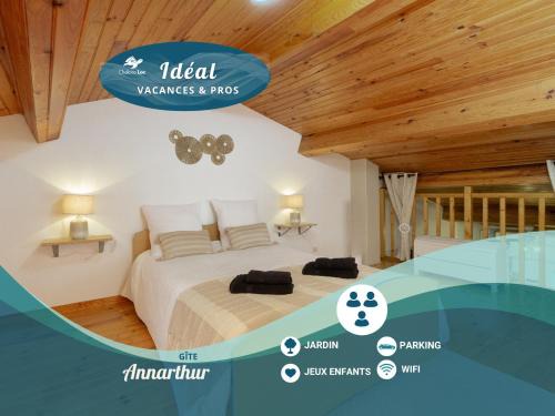 Saint-Ciers-sur-Gironde Casa | Gîte Annarthur - parking & jardin - Chelona'Loc