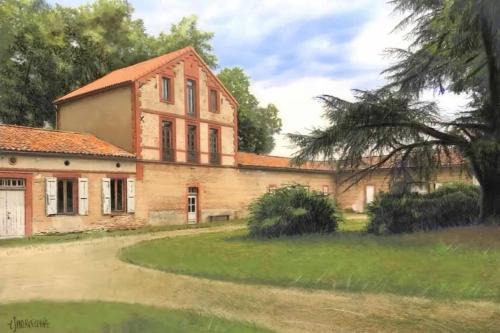 Castelnau-d'Estretefonds Casa | Gîte au cœur du château Flotis