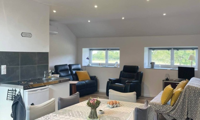 Lorris Apartamento | Gîte Avec 3 Chambres tt Équipé +spa - Sport - Hammam Loiret Proche Paris