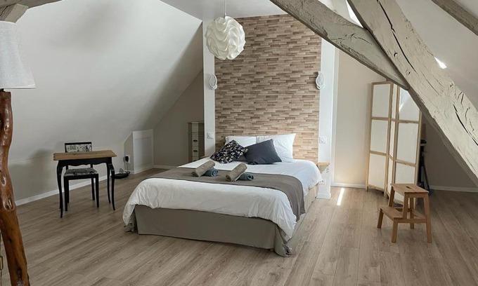 Pouille Apartamento | Gîte de charme Le 14 La Bruyère. Chez Sophie.