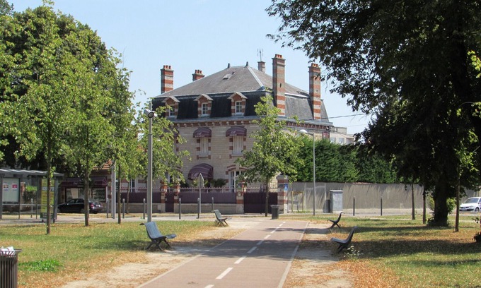 Vitry-le-Francois Cabaña | Gîte-Baño privado con bañera-Orchidée
