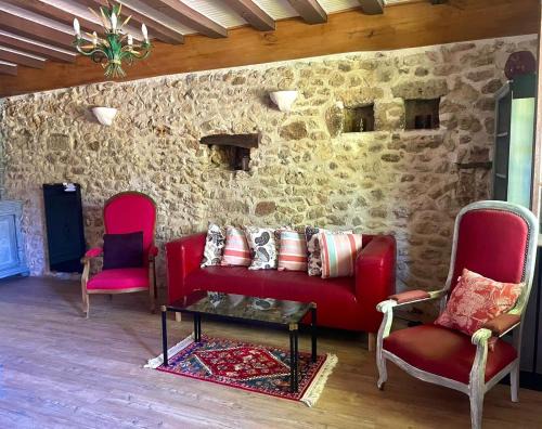 Prissac Casa | Gîte "Le Chatel" avec piscine