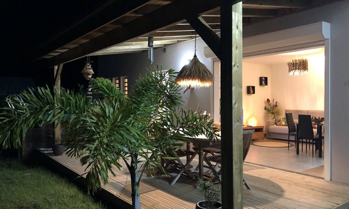 Capesterre-Belle-Eau Apartamento | Gîte Maracudja Sea view & southern islands