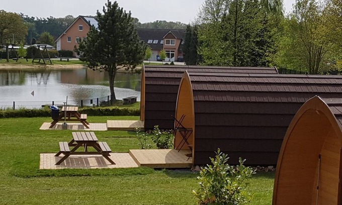 Versmold Cabina | Gamping Pod, el albergue naturaleza rústica en Versmold en Heidekamp