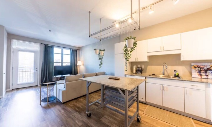DeBaliviere Place Apartamento | Garage Parking Relaxing condo near Forrest Park