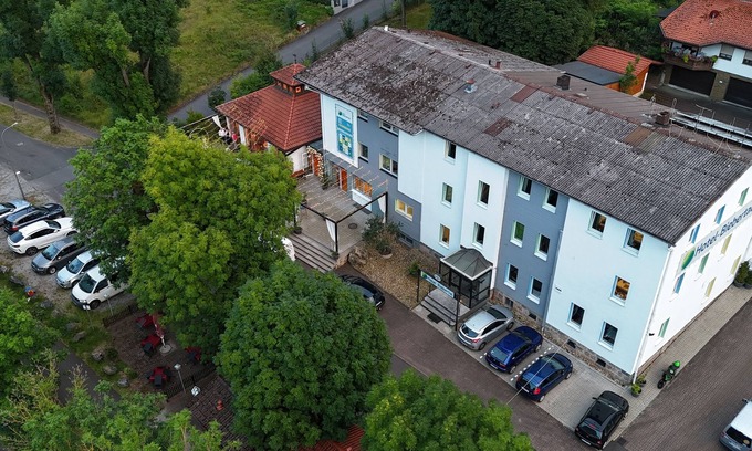Langenbieber Apartamento | Garni Hotel Biebertal am Milseburgradweg