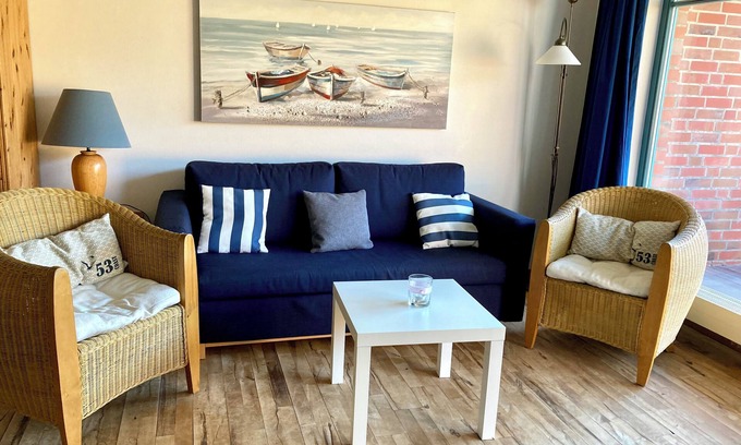 Wangerooge Apartamento | Gemütlich mit Blick auf die Inselbahn