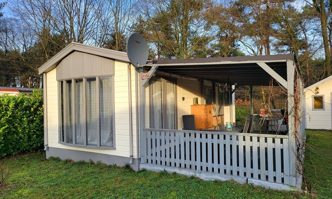 Sevenum Chalet De Esquí | Gemütliches Chalet auf 5-sterne-campingplatz De Schatberg. Haustierfreundlich!