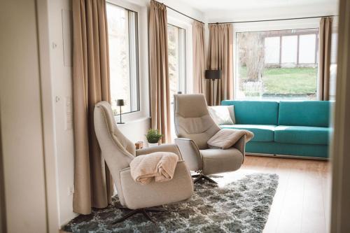 Ziegenrueck Casa | Gemütliches Ferienhaus "Glück" mit Gartensauna - Ideal für Familien & Paare