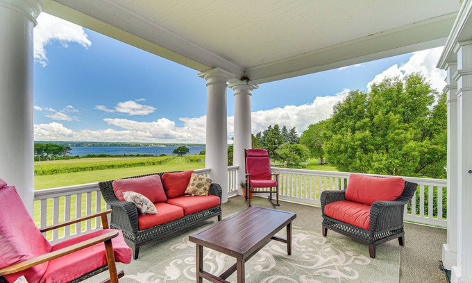 Geneva Casa | Geneva Vacation Rental w/ Vineyard & Lake Views!
