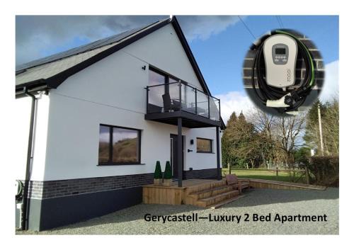 Llanarthney Apartamento | Gerycastell Luxury Holiday Apartment with Stunning Views & EV Station Point