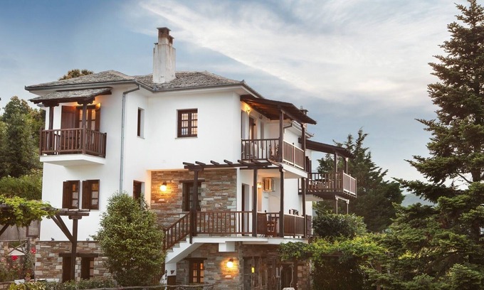 Mouresi Apartamento | Giasemi- The patio of Pelion