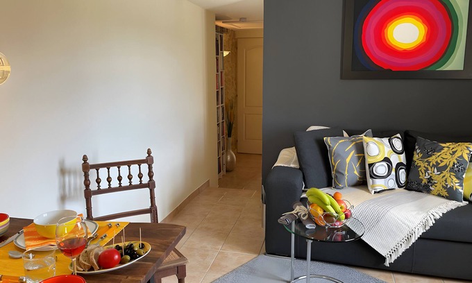 Barjac Apartamento | Gite jaune - Paraíso de la Provenza