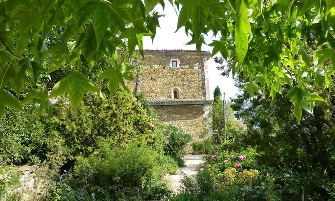 Simiane-la-Rotonde Cabaña | CASA RURAL DE LA ABADÍA DE VALSAINTES